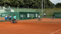 Un tournois de tennis en fauteuil roulant au Swiss Open Wheelchair Un tournois de tennis en fauteuil roulant au Swiss Open Wheelchair