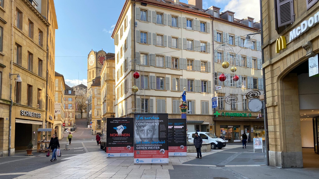 Exposition à Neuchâtel 