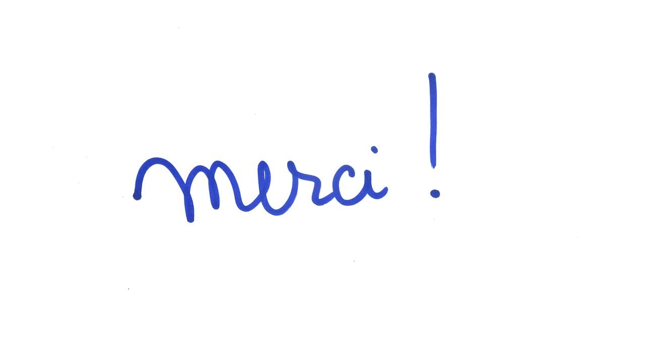 Merci!