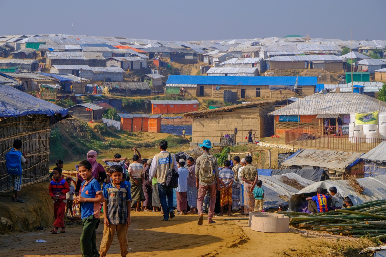 Camp de Kutupalong où vivent près de 650'000 réfugiés Rohingyas Camp de Kutupalong où vivent près de 650'000 réfugiés Rohingyas